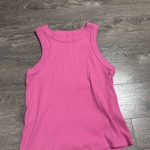 Old Navy Vibrant Pink Tank Top